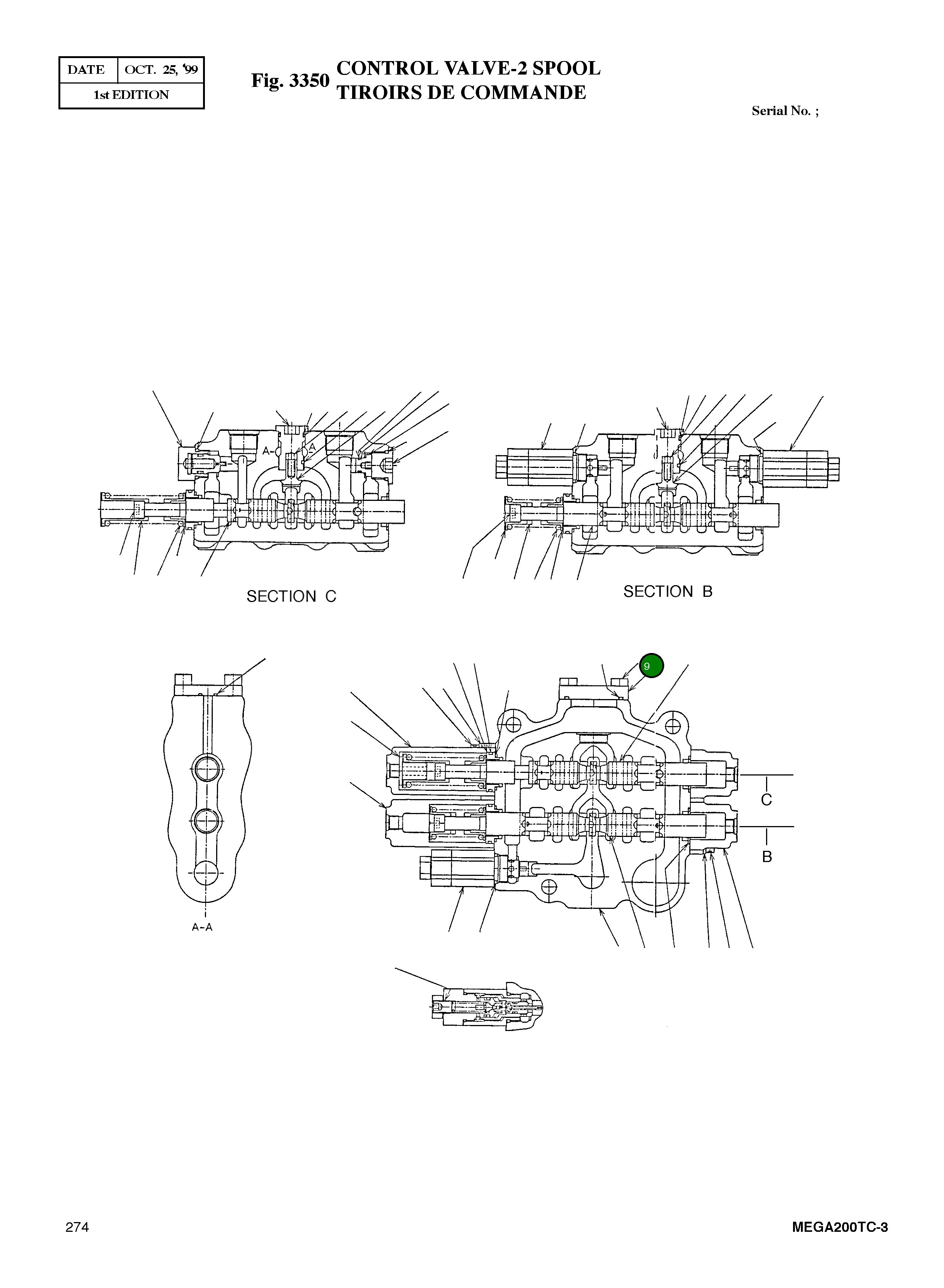 Болт M10X20 120-00013 Komatsu