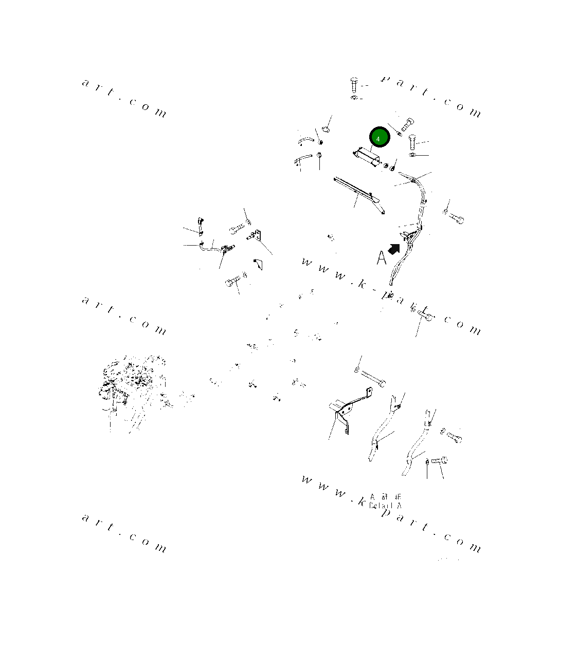 Бак 423-02-61641 Komatsu