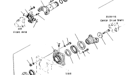 Вал 419-20-13730 Komatsu