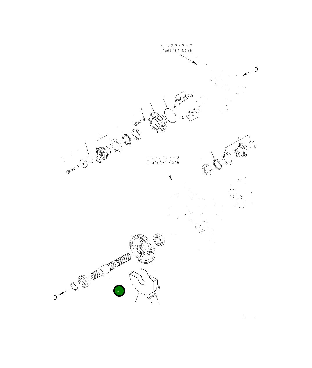 Вал 418-17-52122 Komatsu