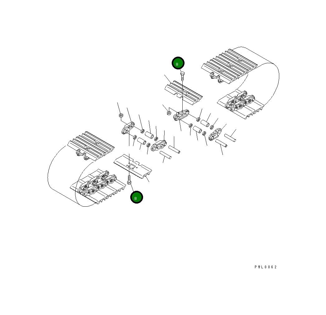Болт 202-32-81110 Komatsu
