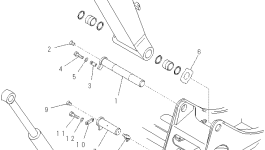 Вал 201-70-71240 Komatsu