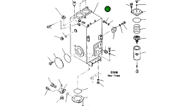 Бак 421-60-25122 Komatsu
