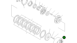 Барабан 103-22-31132 Komatsu