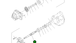 Вал 708-1L-22111 Komatsu