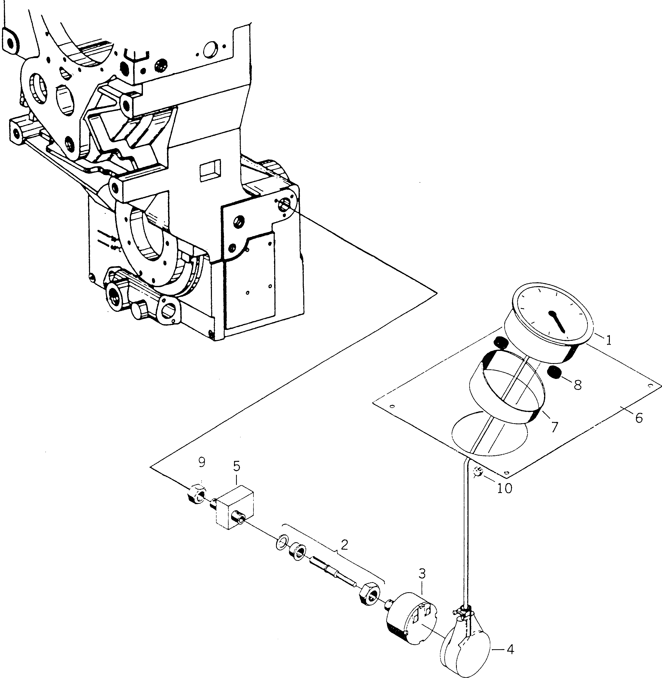 Адаптер BW152103 Komatsu