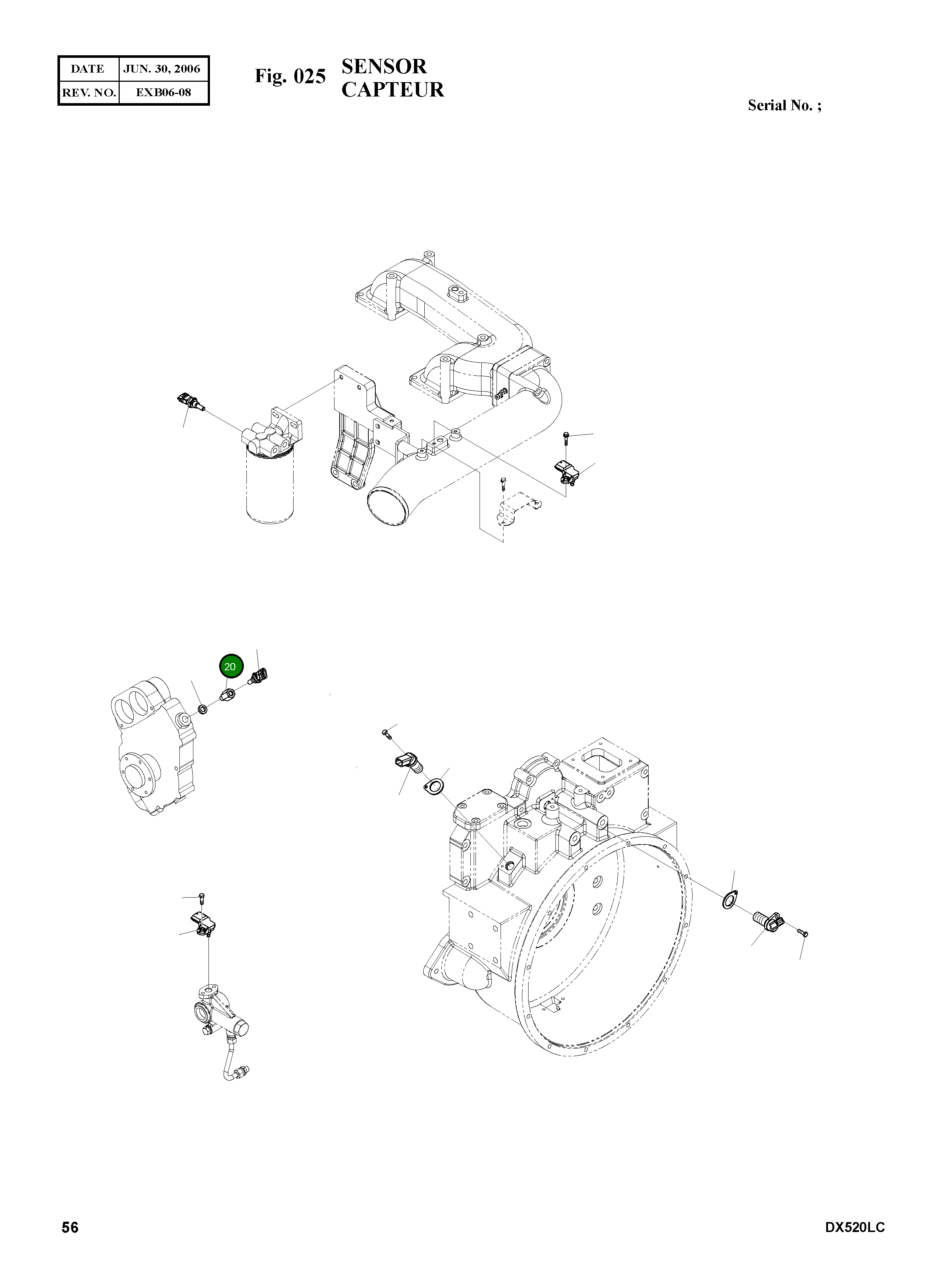 Адаптер 65.98130-0161 Komatsu