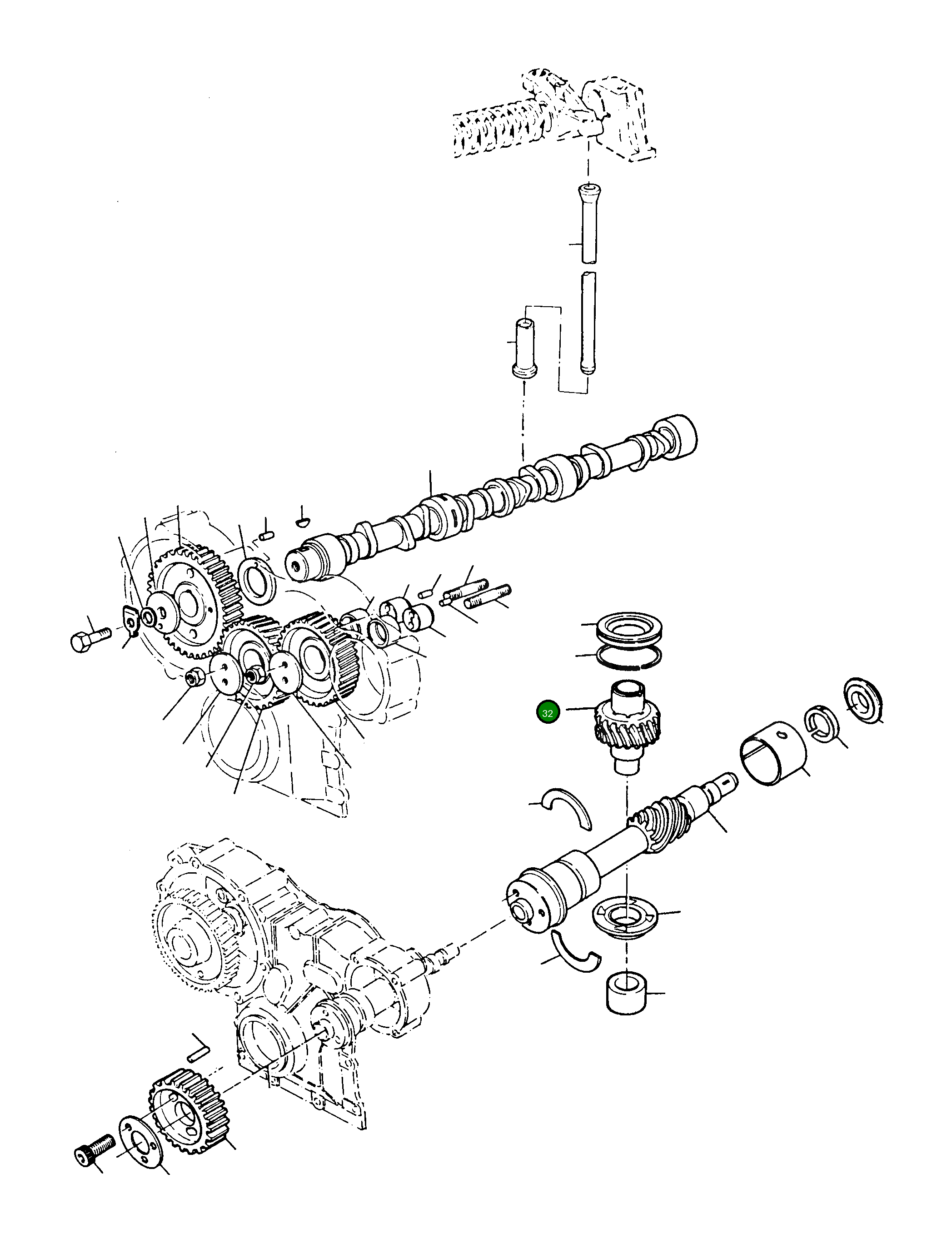 Вал 4908532M1 Komatsu