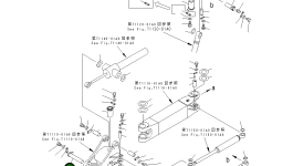 Вал 20X-70-31230 Komatsu