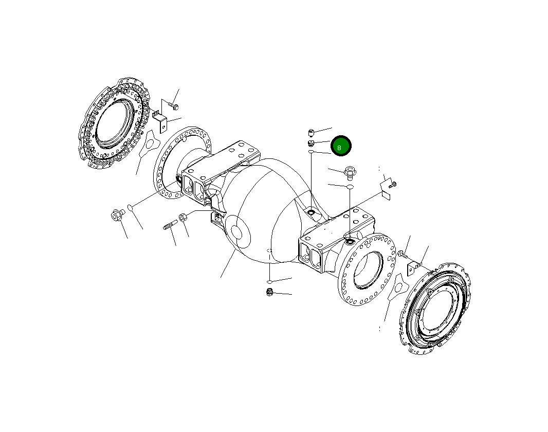 Адаптер 426-22-33520 Komatsu