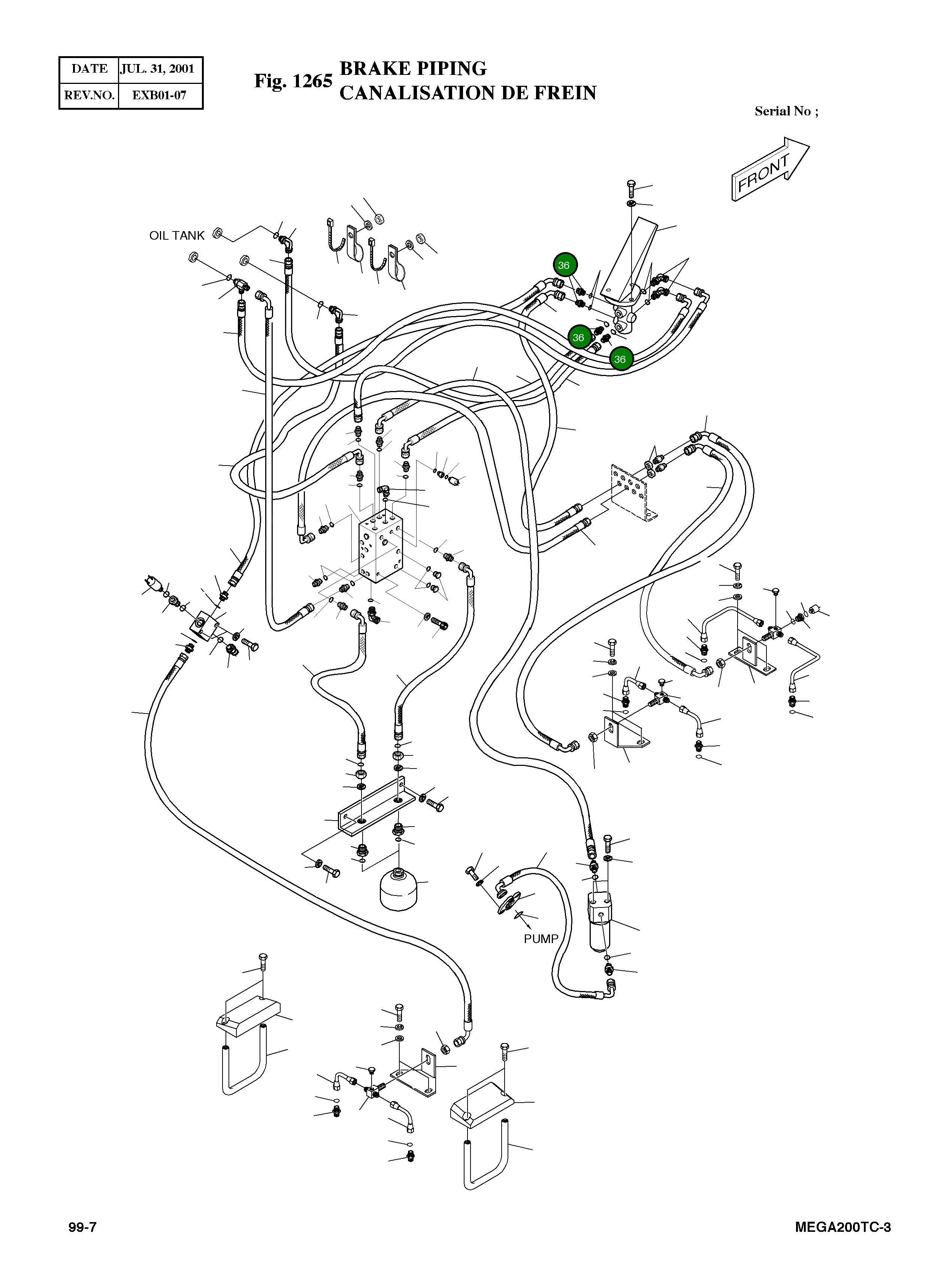 Адаптер PF3/8 2181-1126D49 Komatsu