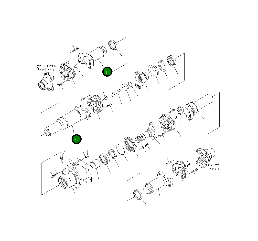 Вал 426-20-33650 Komatsu