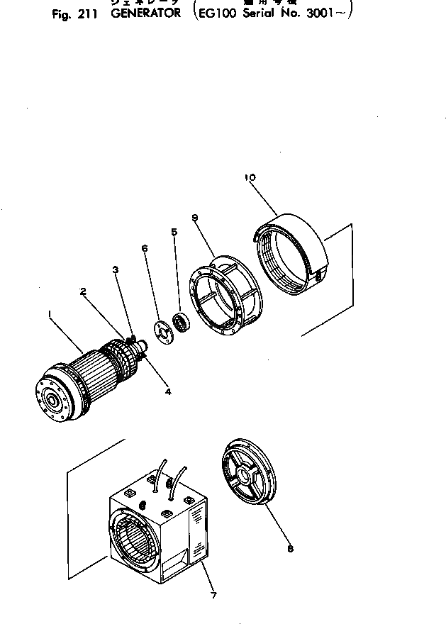 Адаптер TEGM33605-A Komatsu