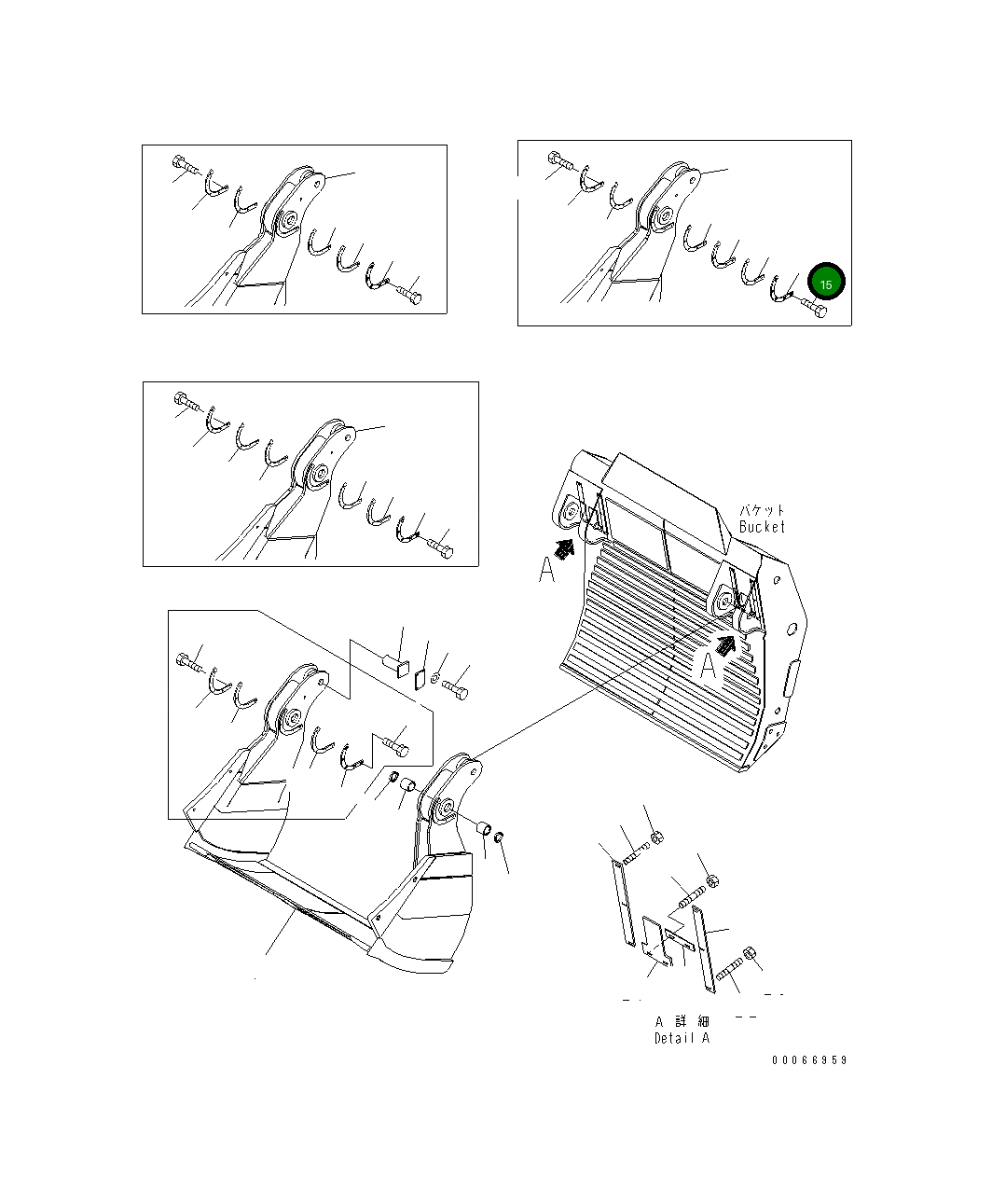 Болт,M12X55 DM50087398 Komatsu