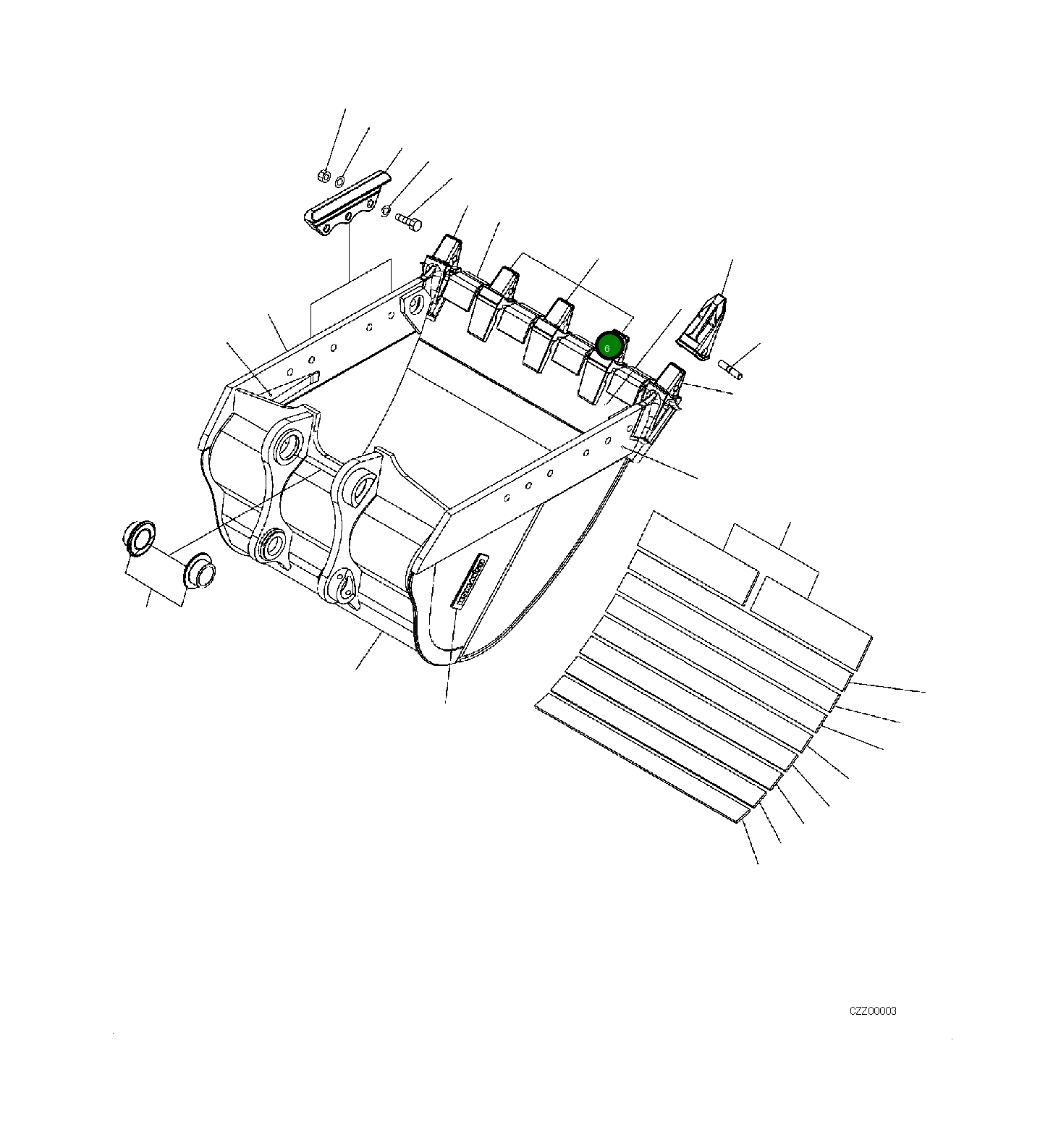 Адаптер 775-934-7140 Komatsu
