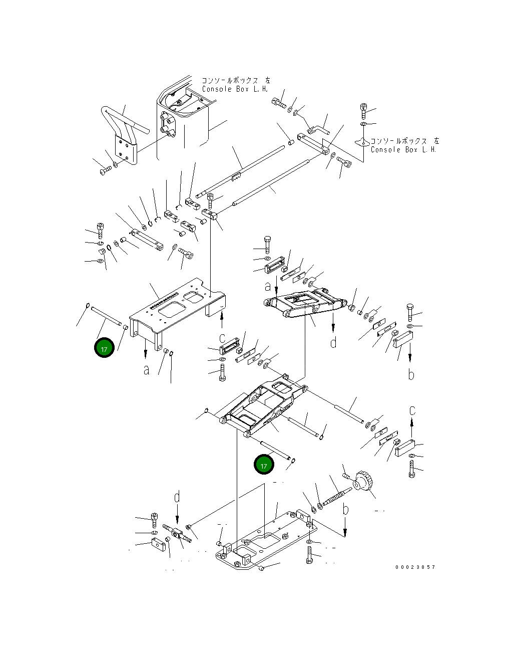 Вал 19M-43-34280 Komatsu