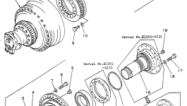 Вал 568-13-12521 Komatsu