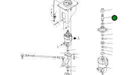 Вал 42C-40-12580 Komatsu
