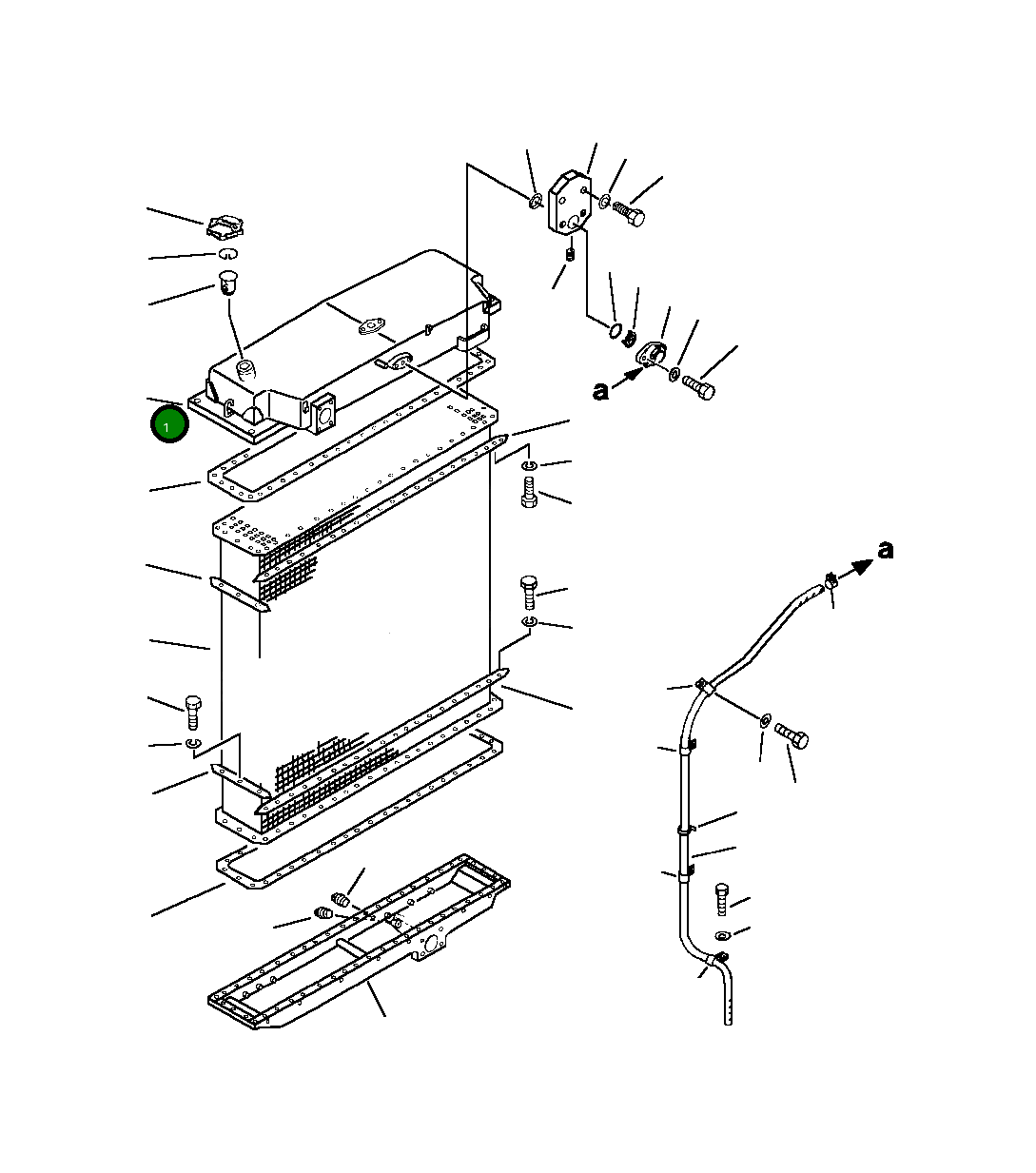 Бак 209-03-51431 Komatsu