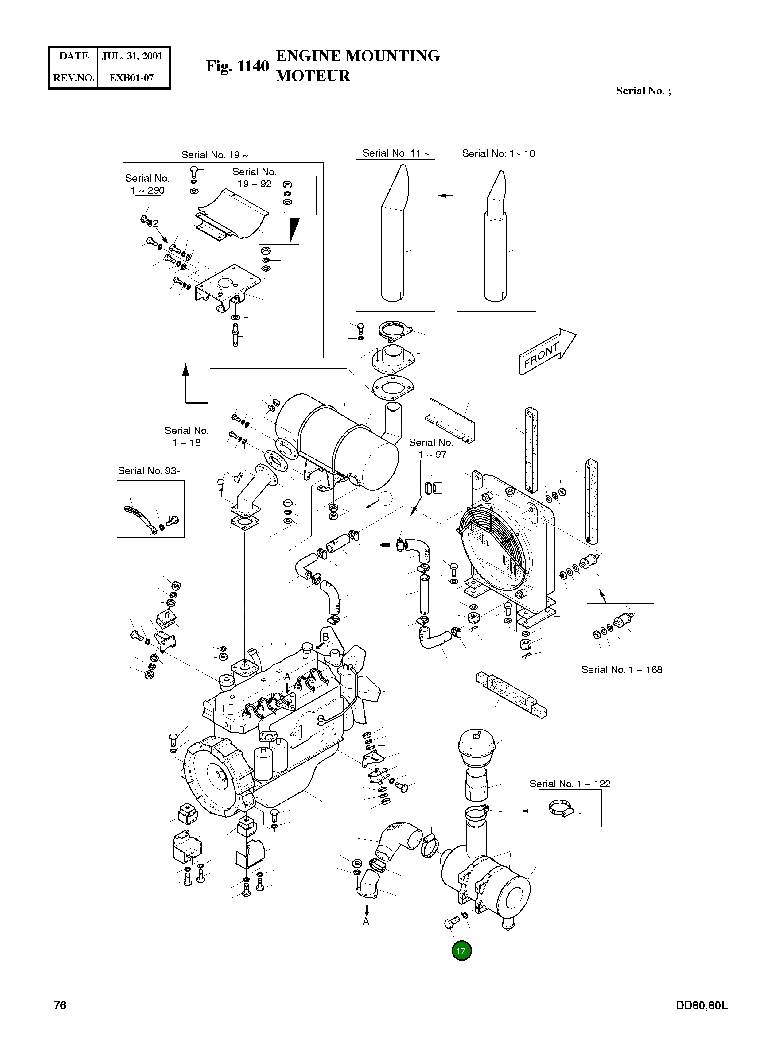 Болт M10X1.5X30 S0558151 Komatsu