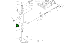Вал 17A-43-25621 Komatsu