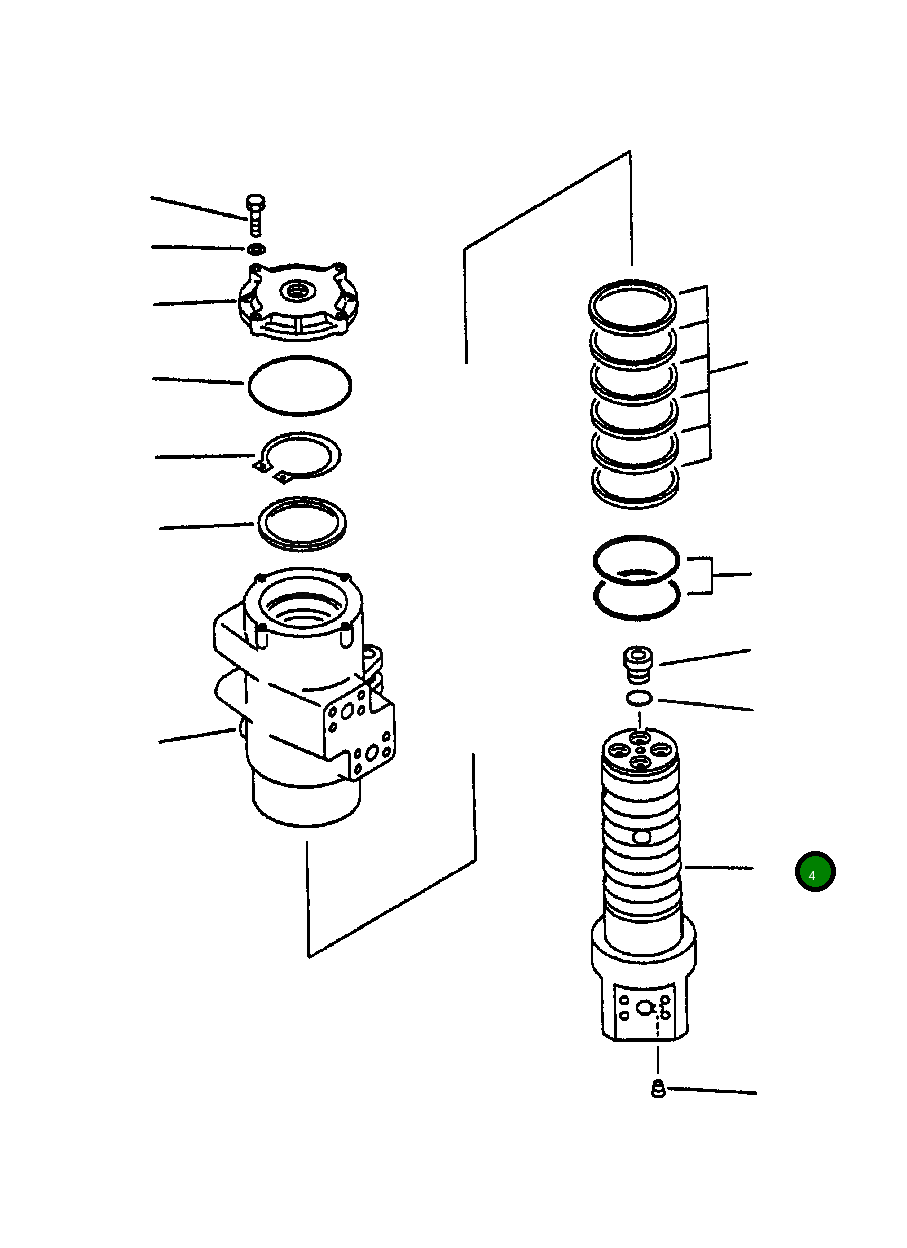 Вал 703-09-92130 Komatsu