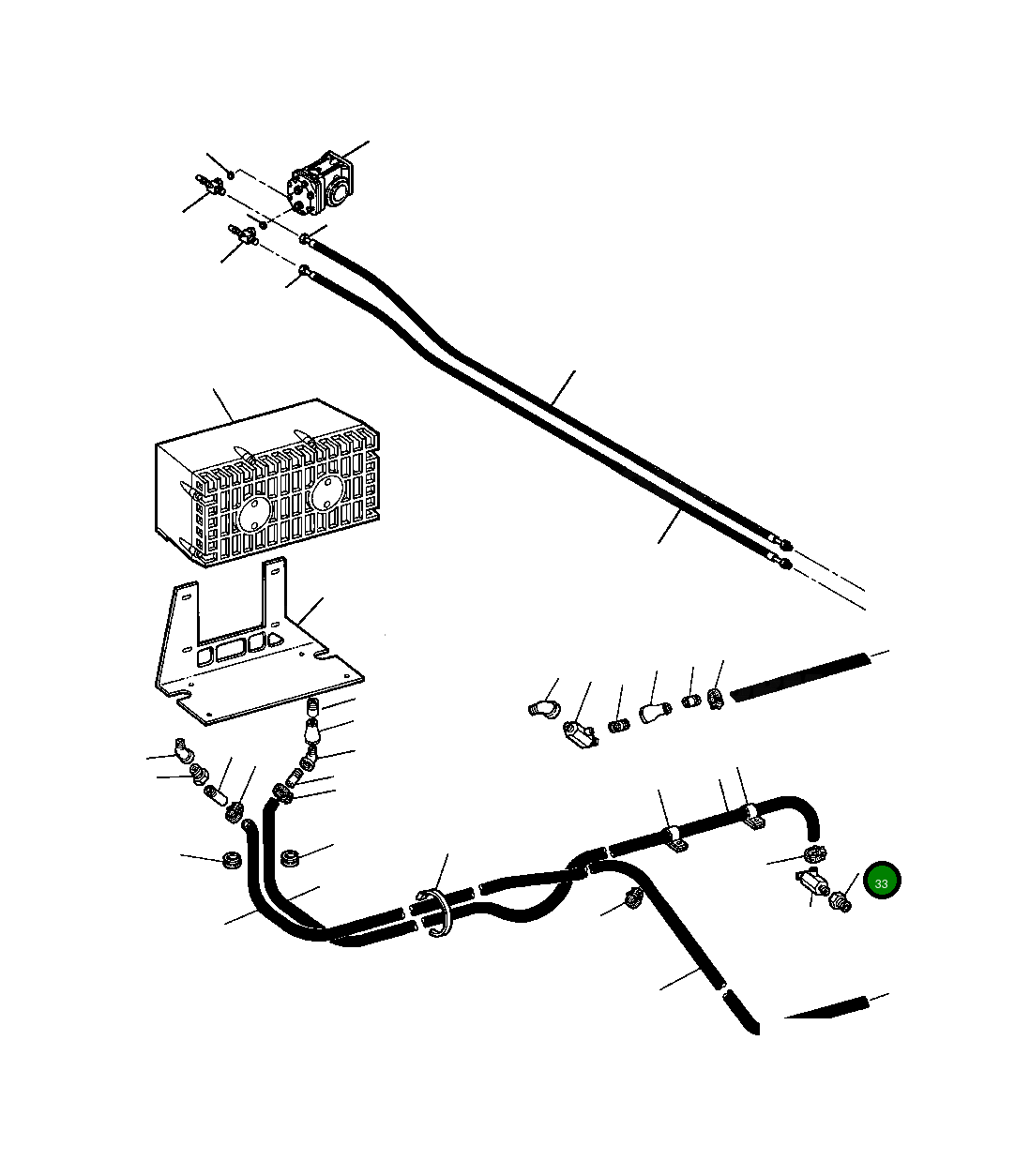 Адаптер, 1 X 1/2 142 263 Komatsu