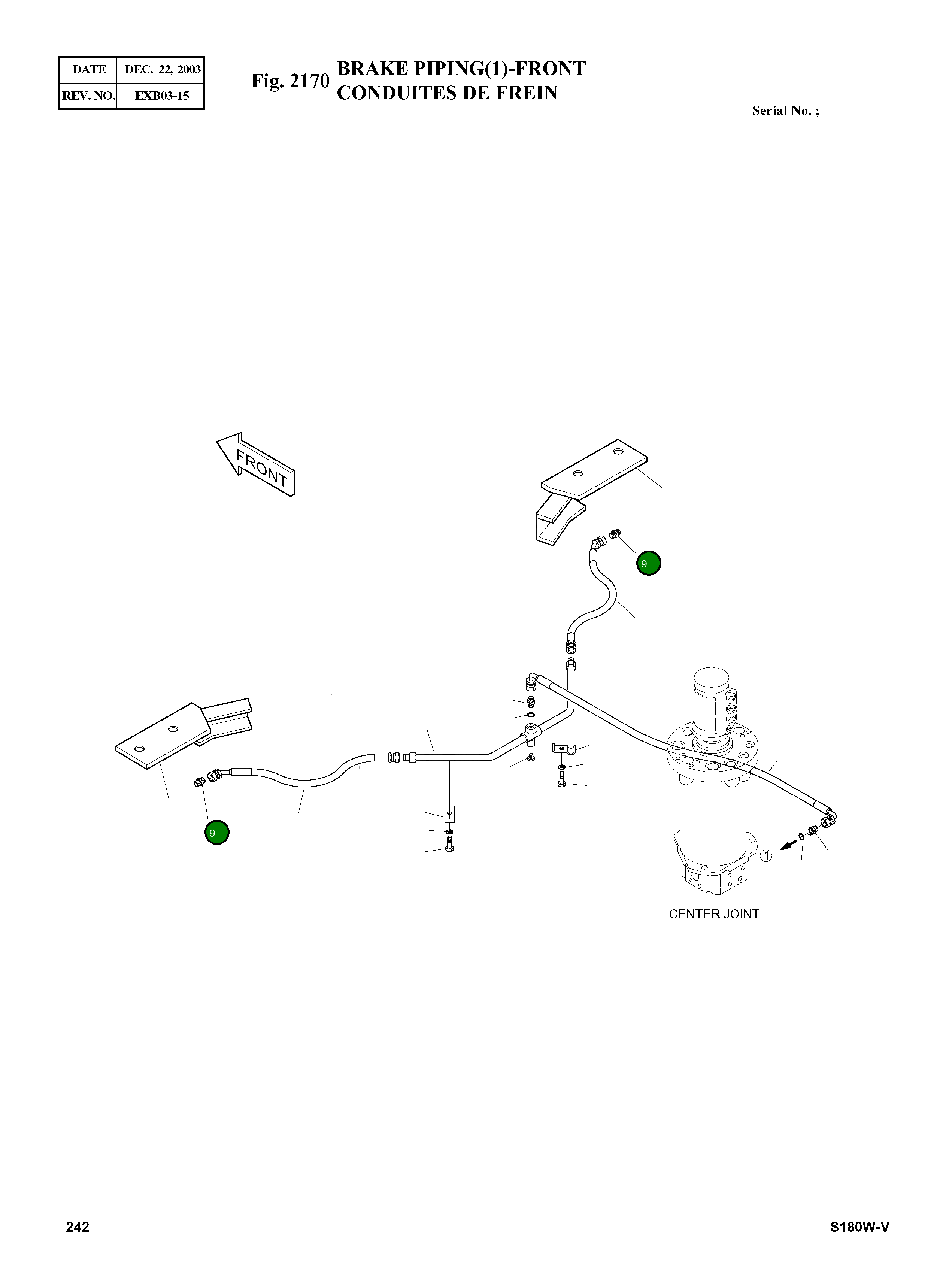 Адаптер M14X1.5 PF3/8 DS2207009 Komatsu