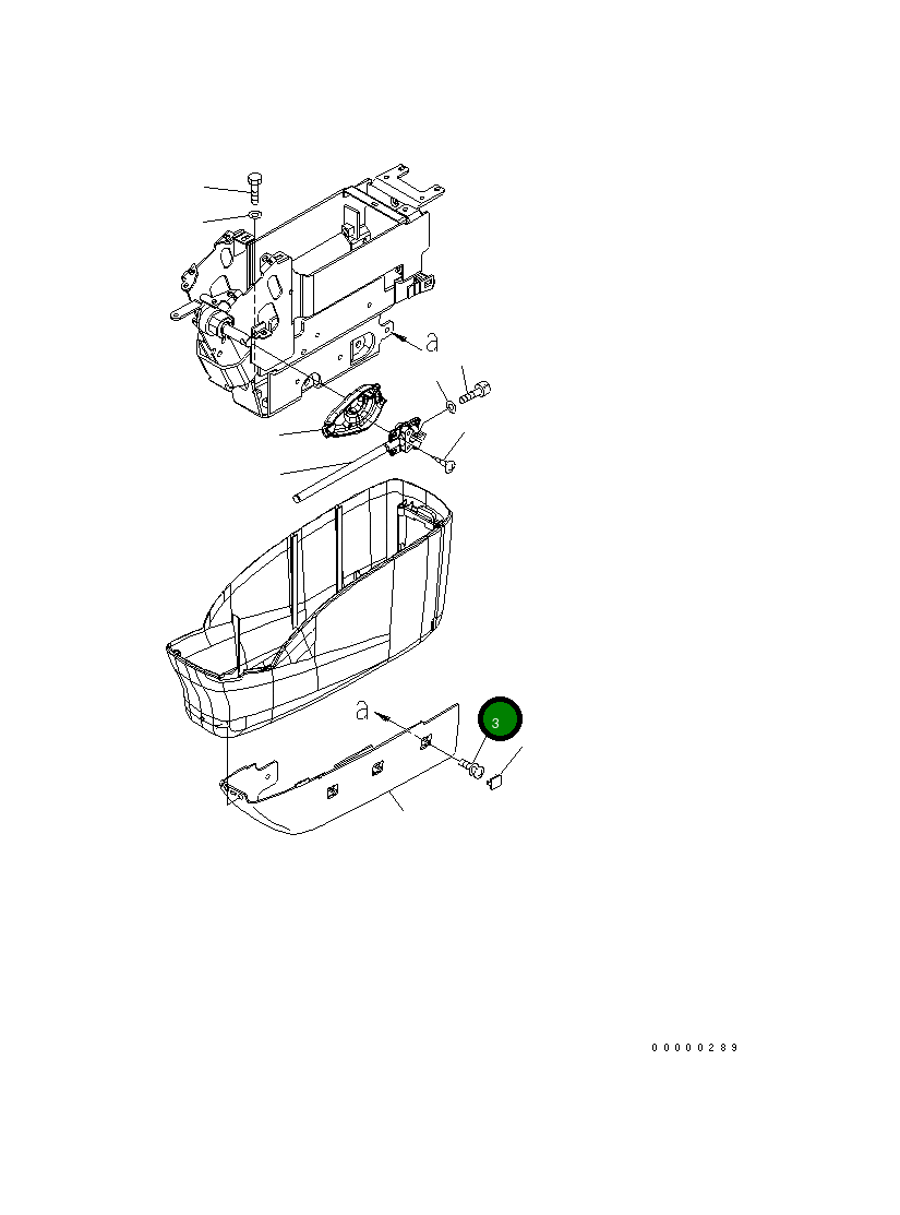 Винт 01023-20614 Komatsu