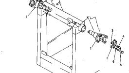 Вилка 14Y-71-33310 Komatsu