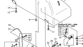 Бак 195-04-13210 Komatsu