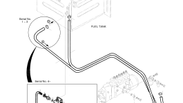 Болт M8X1.25X30 S0555953 Komatsu