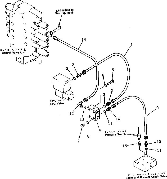 Адаптер 07326-10210 Komatsu