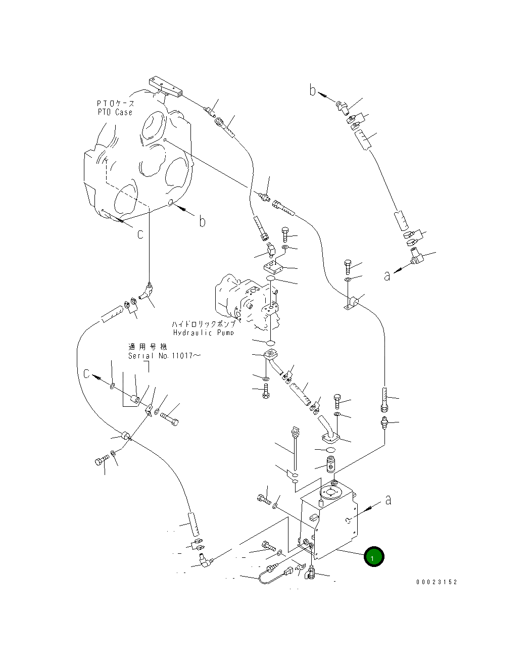 Бак 21T-38-71145 Komatsu