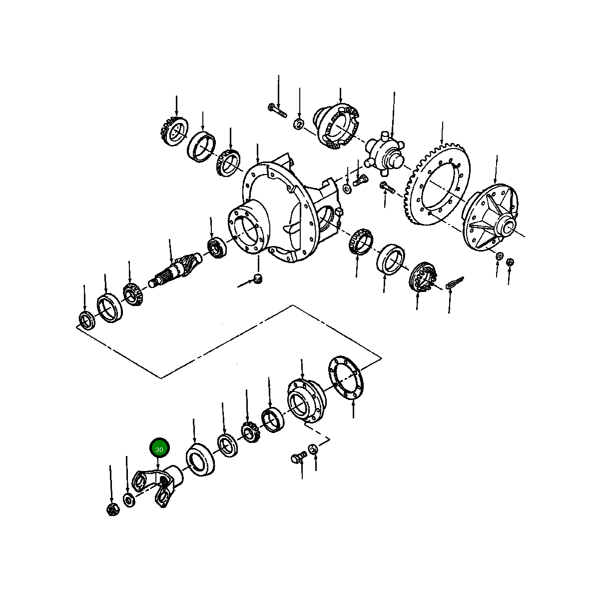 Вилка 134 860 Komatsu