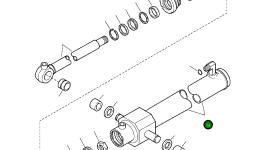 Барабан цилиндра 707-12-80210 Komatsu