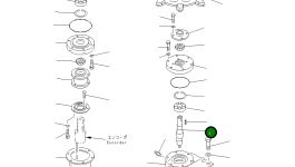 Вал 277-30-11180 Komatsu