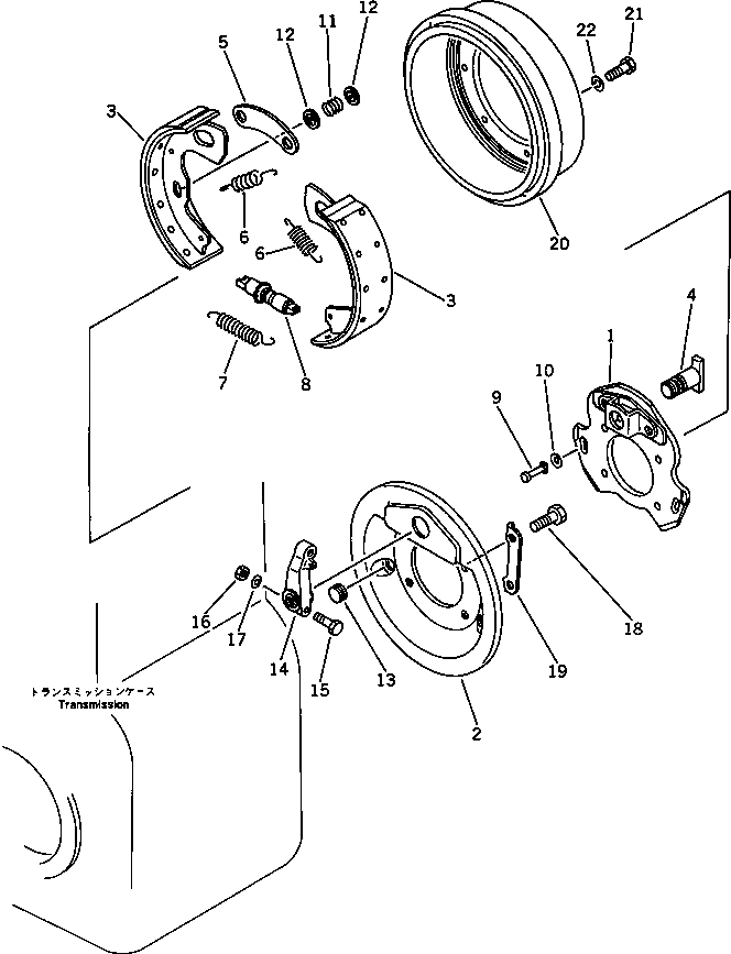 Барабан 262-32-11110 Komatsu