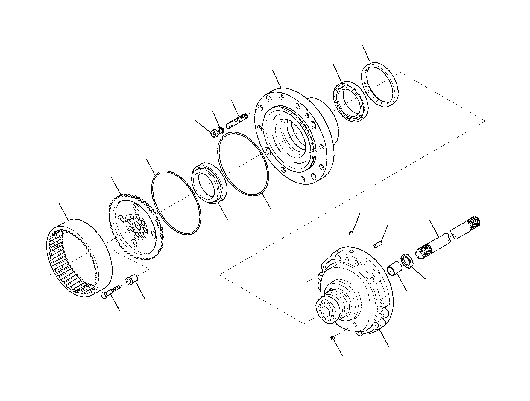 Вал CA0138776 Komatsu