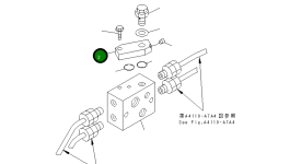 Адаптер 6215-75-7490 Komatsu