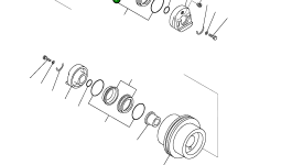 Вал 22L-09-R1U20 Komatsu