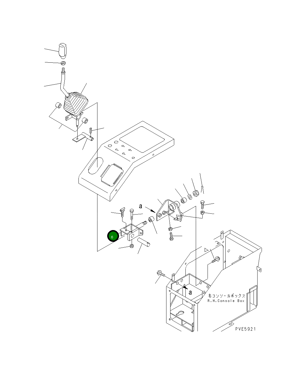 Вилка 417-V88-2210 Komatsu