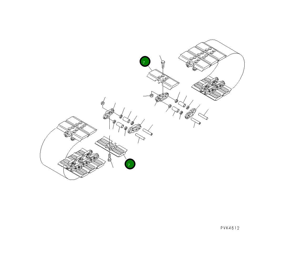 Башмак 203-32-51350 Komatsu