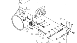 Кронштейн 6992-32-1760 Komatsu