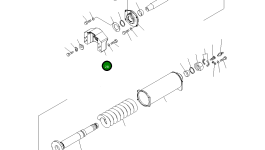 Вилка 154-30-71620 Komatsu