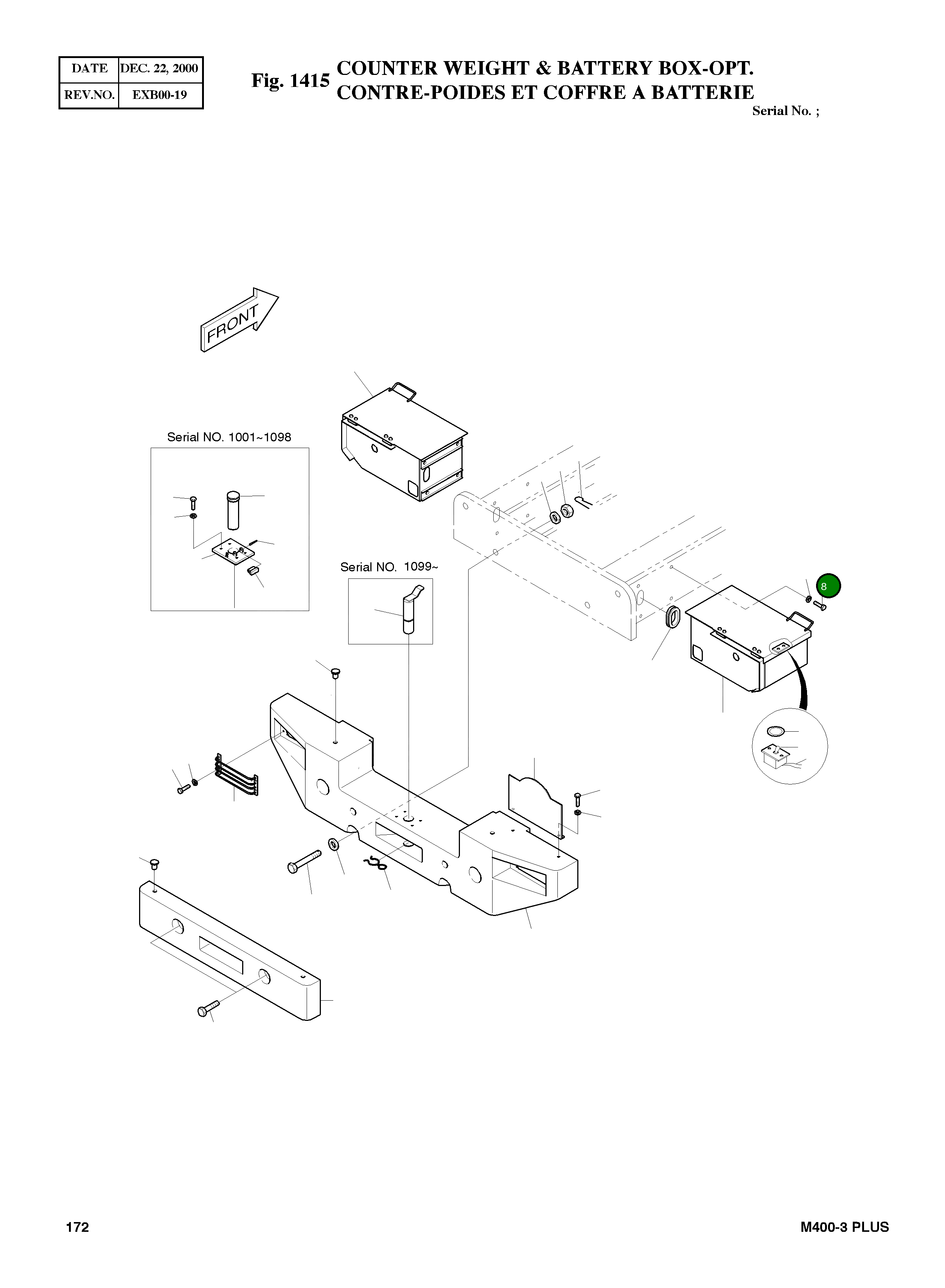 Болт M16X2.0X30 S0521253 Komatsu