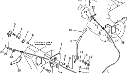 Кронштейн 20T-43-23120 Komatsu