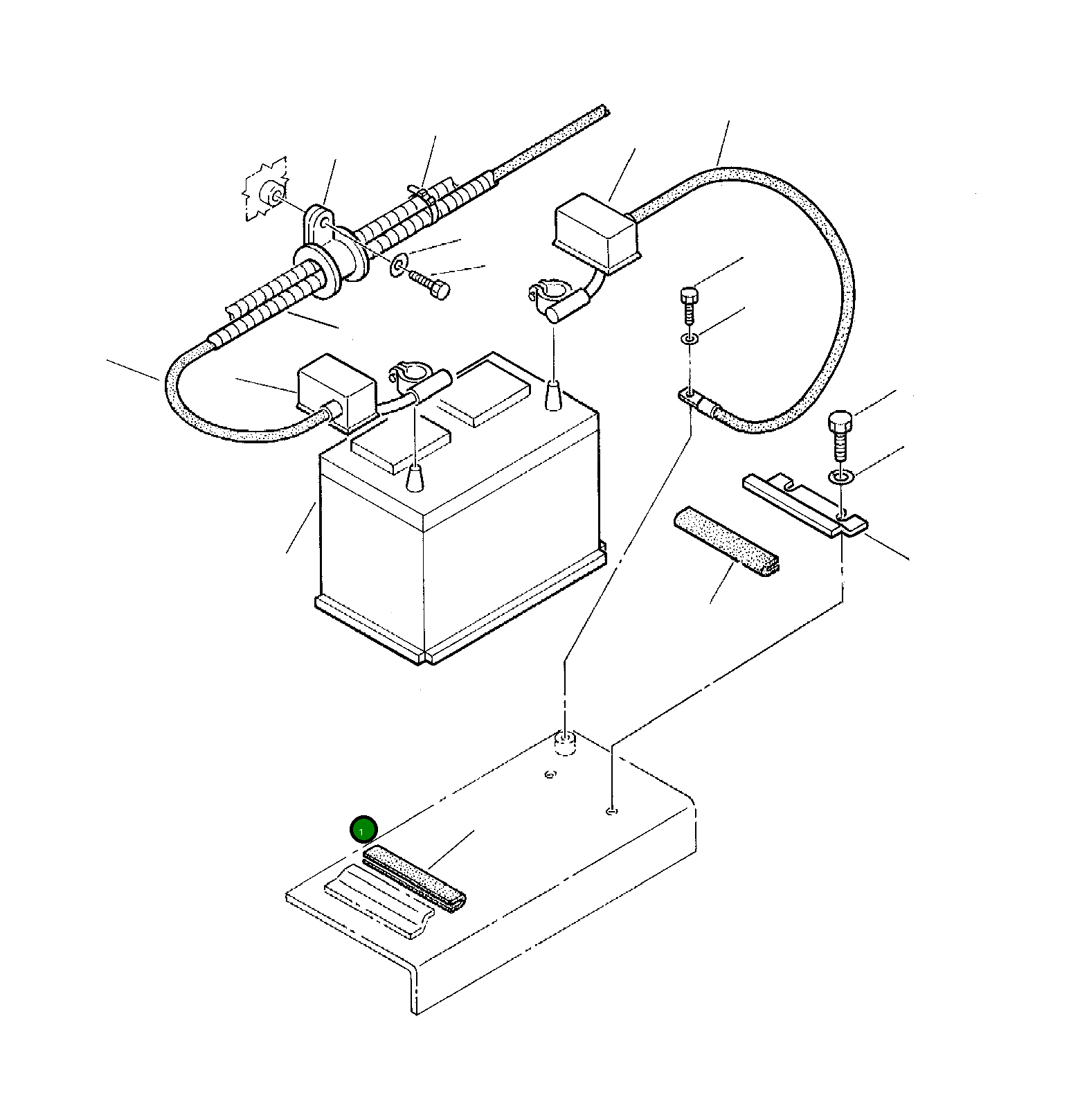 Аккумулятор 885010017 Komatsu