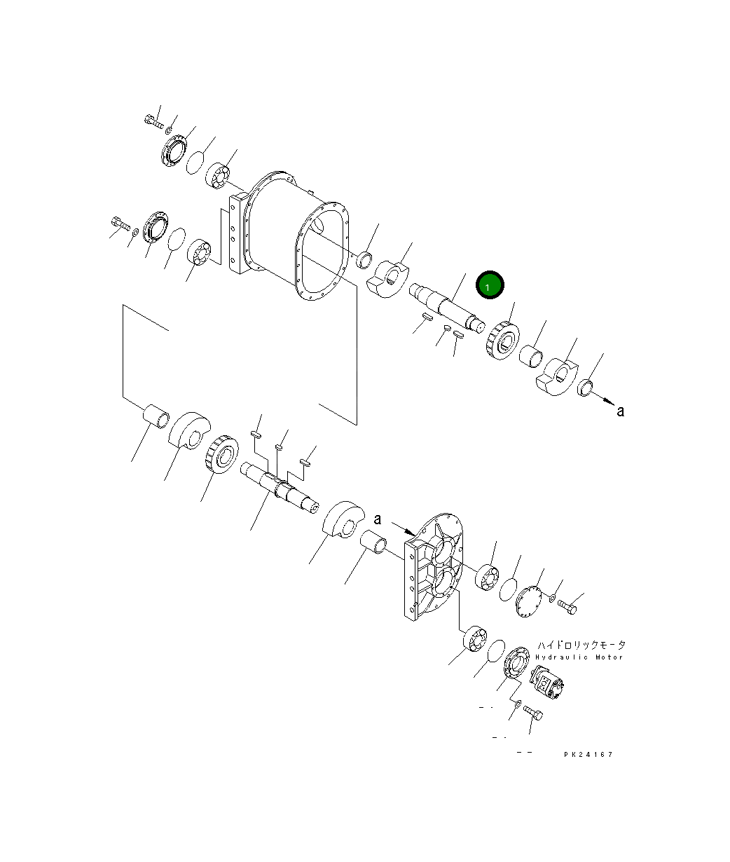 Вал 8248-70-2150 Komatsu