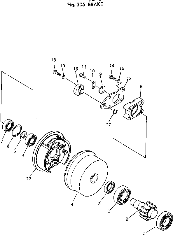 Барабан 258-40-13120 Komatsu